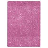 Porte-bloc Étincelles de parties scintillantes de roses (Dos)