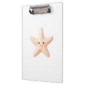 Porte-bloc Étoile de mer rose mignonne (Gauche)