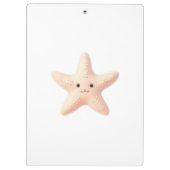 Porte-bloc Étoile de mer rose mignonne (Dos)