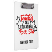 Porte-bloc Étoile rock noir rouge enseignant Porte - bloc (Swatch)