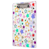 Porte-bloc Étoiles colorées blanches  (Gauche)