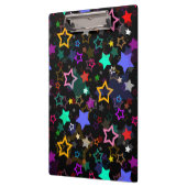 Porte-bloc Étoiles Colorées Noir (Gauche)