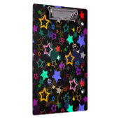 Porte-bloc Étoiles Colorées Noir (Swatch)