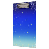 Porte-bloc étoiles en bleu (Gauche)