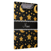 Porte-bloc Étoiles et lunes jaunes nommées faites sur (Swatch)