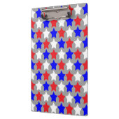 Porte-bloc étoiles rouges blanches et bleues (Gauche)