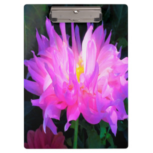 Porte-bloc Étonnant Cactus rose et violet Dahlia