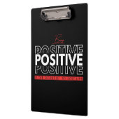 Porte-bloc Être positif (Gauche)