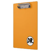 Porte-bloc Étui de téléphone Orange DR. Logo (Gauche)