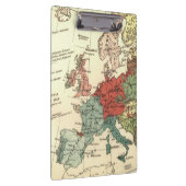 Porte-bloc Europe Carte Pays Antique Mondiale (Swatch)