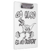 Porte-bloc Exercice - Go Hard ou Go Extinct - T-Rex Deadlift (Swatch)