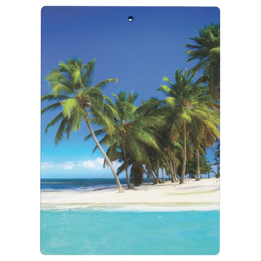 Porte-bloc Exotic beach throw pillow (Dos)