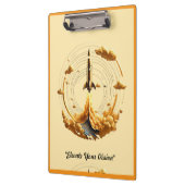 Porte-bloc "Exploration cosmique dévoilée" (Gauche)