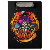 Porte-bloc Exploser le vaisseau spatial (Devant)