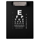 Porte-bloc Eye Test (Devant)