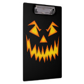 Porte-bloc Face de Jack-o'-lantern effrayante (Swatch)