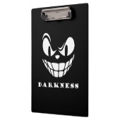 Porte-bloc Face monstre sombre (Gauche)