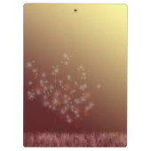 Porte-bloc Faire un monogramme de pissenlit de chute (Dos)