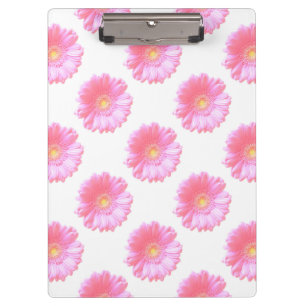 Porte-bloc Faisée de gerbera rose pâle