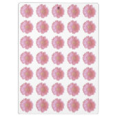 Porte-bloc Faisée de gerbera rose pâle (Dos)