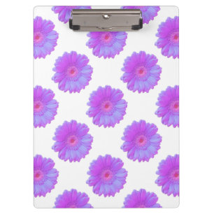 Porte-bloc Faisée de gerbera violette