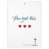 Porte-bloc Faites face à l'avenir - porte - bloc (Dos)