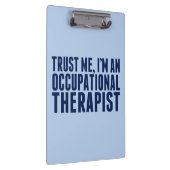 Porte-bloc Faites-moi confiance, je suis un OT (Swatch)