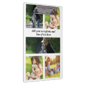 Porte-bloc Faites votre propre collage photo et texte (Swatch)