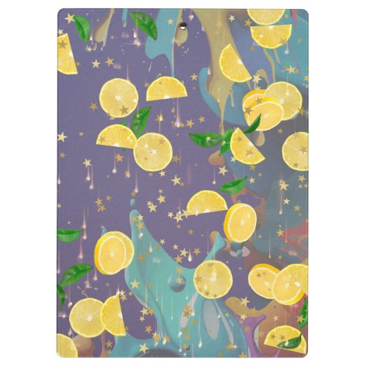 Porte-bloc Falling oranges Clipboard (Dos)