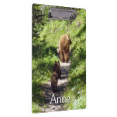 Porte-bloc Famille d'ours brun (Swatch)