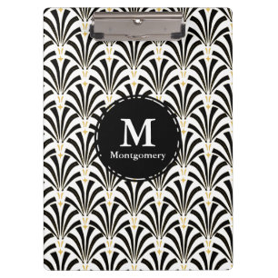 Porte-bloc fans vintages d'art déco des années 1920