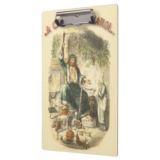 Porte-bloc Fantôme de Noël Présent Scrooge (Gauche)