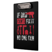 Porte-bloc Father's Day If Dad Can Not Fix (Gauche)