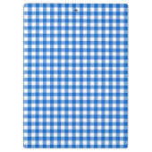 Porte-bloc Faye et Laure Blue En vichy (Dos)