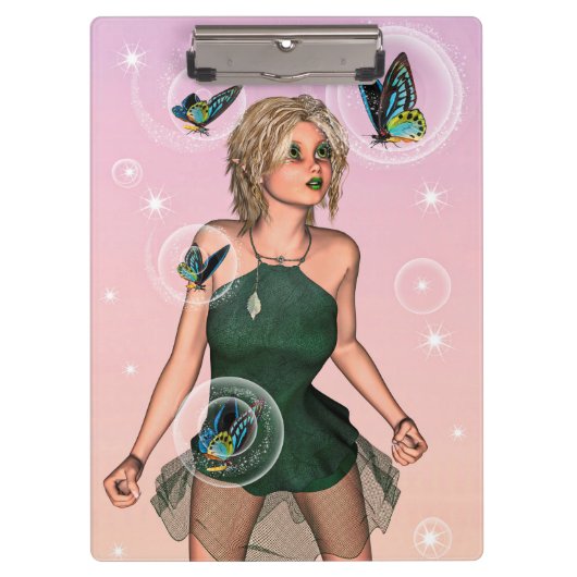 Porte-bloc Fée mignonne (Devant)