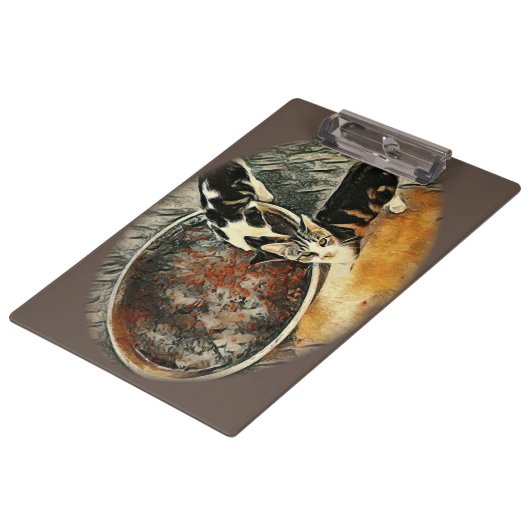 Porte-bloc Feeding Time ! (Incliné)