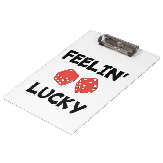 PORTE-BLOC "FEELIN' LUCKY" DICE (Incliné)