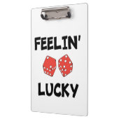 PORTE-BLOC "FEELIN' LUCKY" DICE (Gauche)