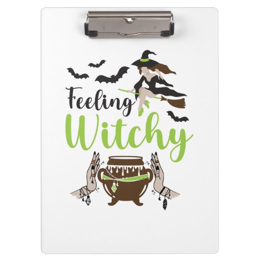 Porte-bloc Feeling witchy magic halloween (Devant)