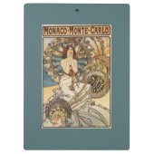 Porte-bloc Femme avec des plumes - affiche ferroviaire de (Dos)