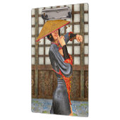 Porte-bloc Femme de bataille asiatique (Gauche)