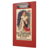 Porte-bloc Femme de Diaphane de La saupoudrant l'affiche de (Gauche)