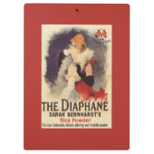 Porte-bloc Femme de Diaphane de La saupoudrant l'affiche de (Dos)