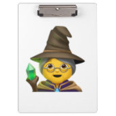 Porte-bloc Femme Mage - Emoji (Devant)