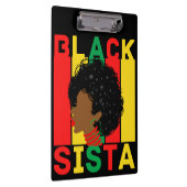 Porte-bloc Femme noire Melanin Sista Love (Swatch)