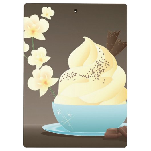 Porte-bloc Festin de crème glacée (Dos)