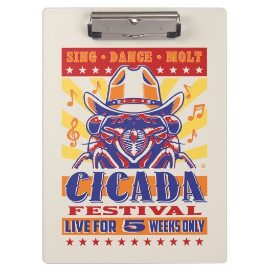 Porte-bloc Festival de musique country du Canada (Devant)