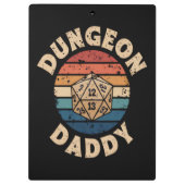 Porte-bloc Fête des Pères Dungeon Daddy (Dos)