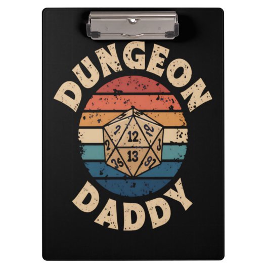 Porte-bloc Fête des Pères Dungeon Daddy (Devant)