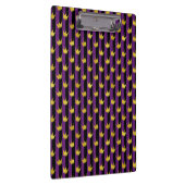 Porte-bloc Fête Mardi Gras de rayures verticales violettes do (Swatch)